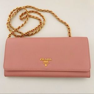 Prada Saffiano Wallet on Chain (WOC) bag